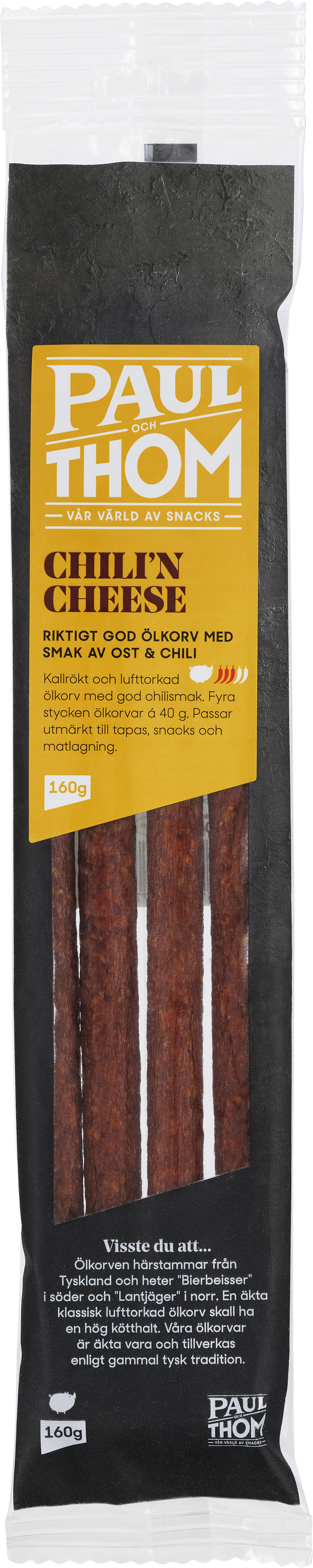 Ölkorv Chili Cheese