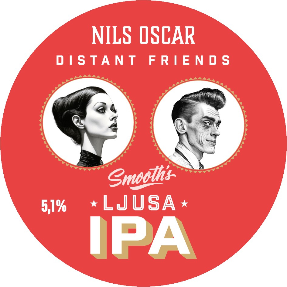 Nils Oscar Smooth´s Ljusa IPA KEG EKO