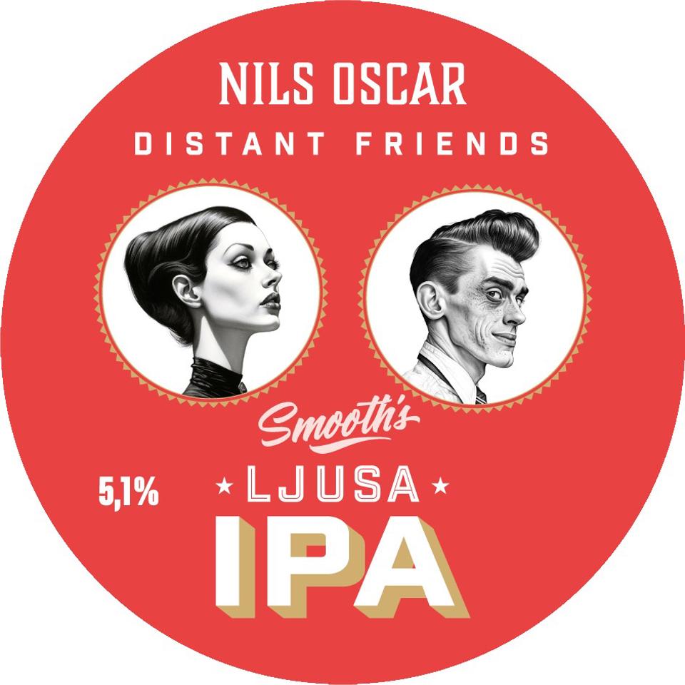 Nils Oscar Smooth´s ljusa IPA KEG EKO