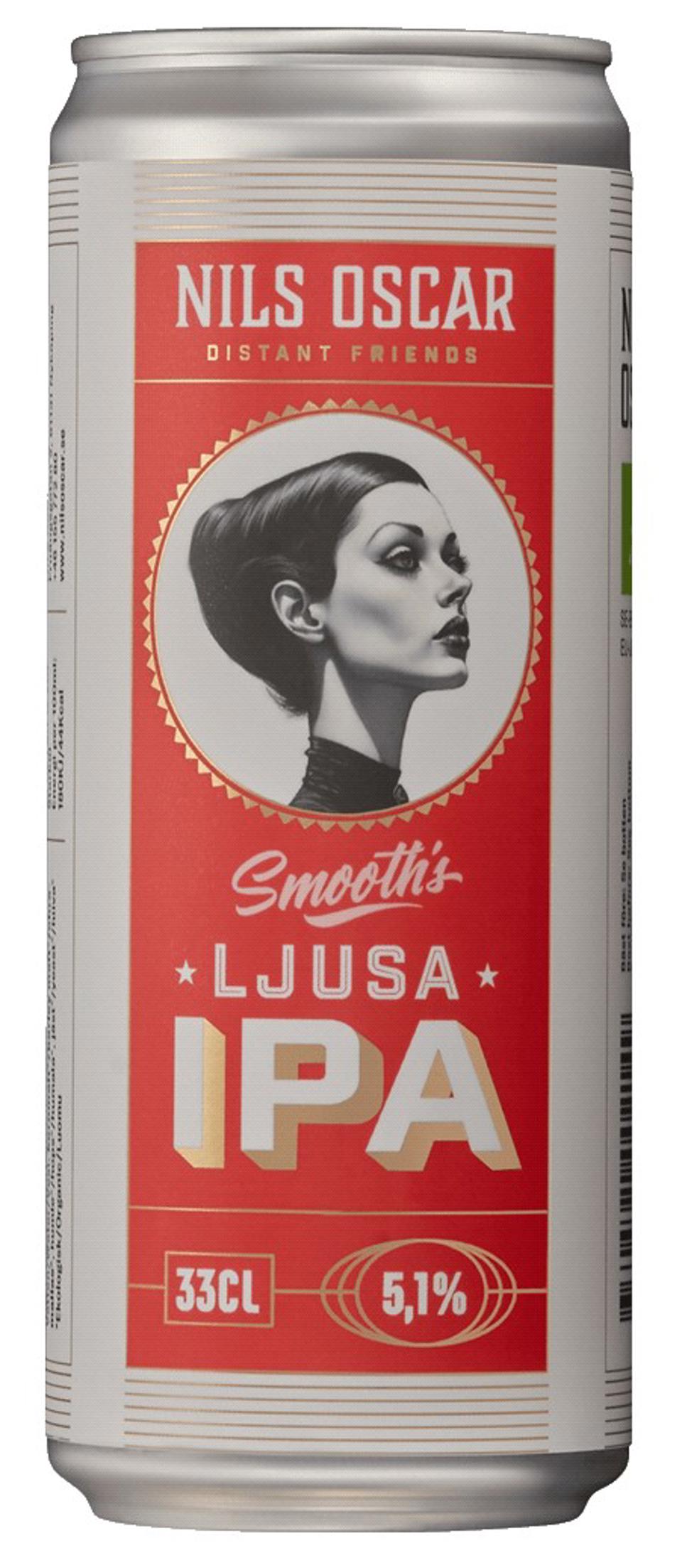 Nils Oscar Smooth´s Ljusa IPA BRK EKO
