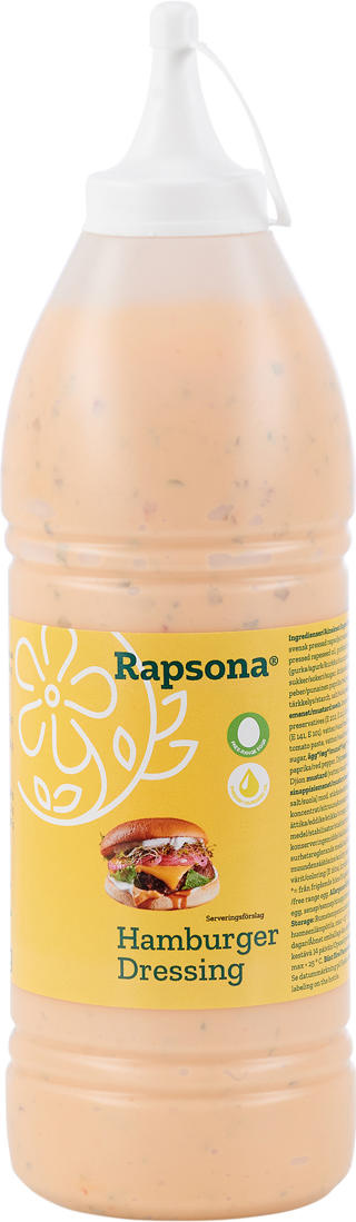 Hamburgerdressing pipflaska