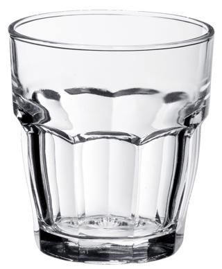 Rock Bar Glas Stapelbart Härdat 27cl Ø82mm 89mm