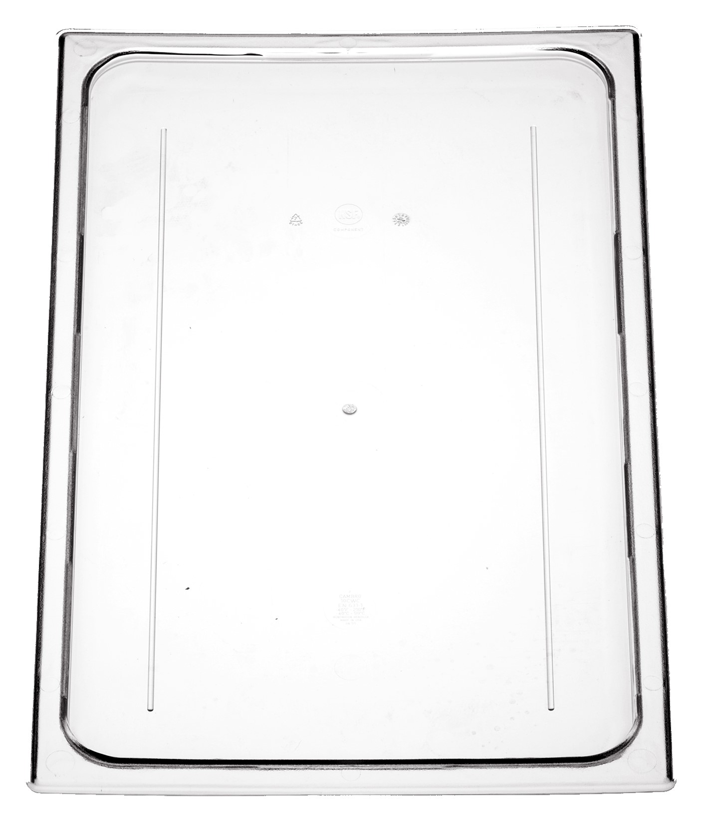 Lock Polykarbonat Transparent GN 1/1