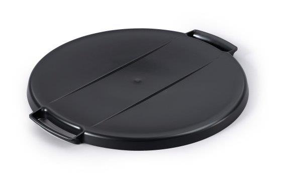 Lock till 40L återvunnen plast svart