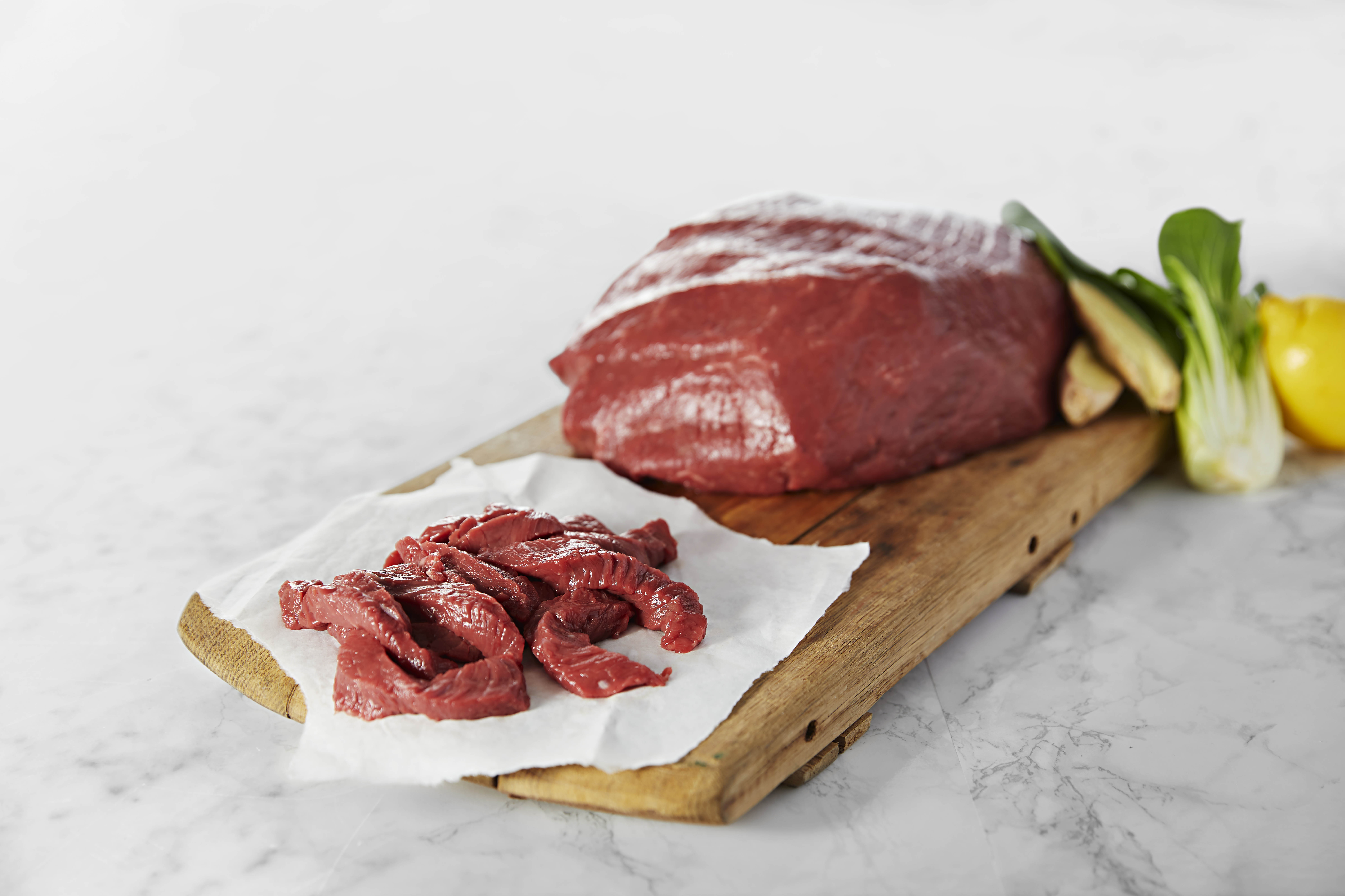 Ytterlår Strimlad ca 15mm EU