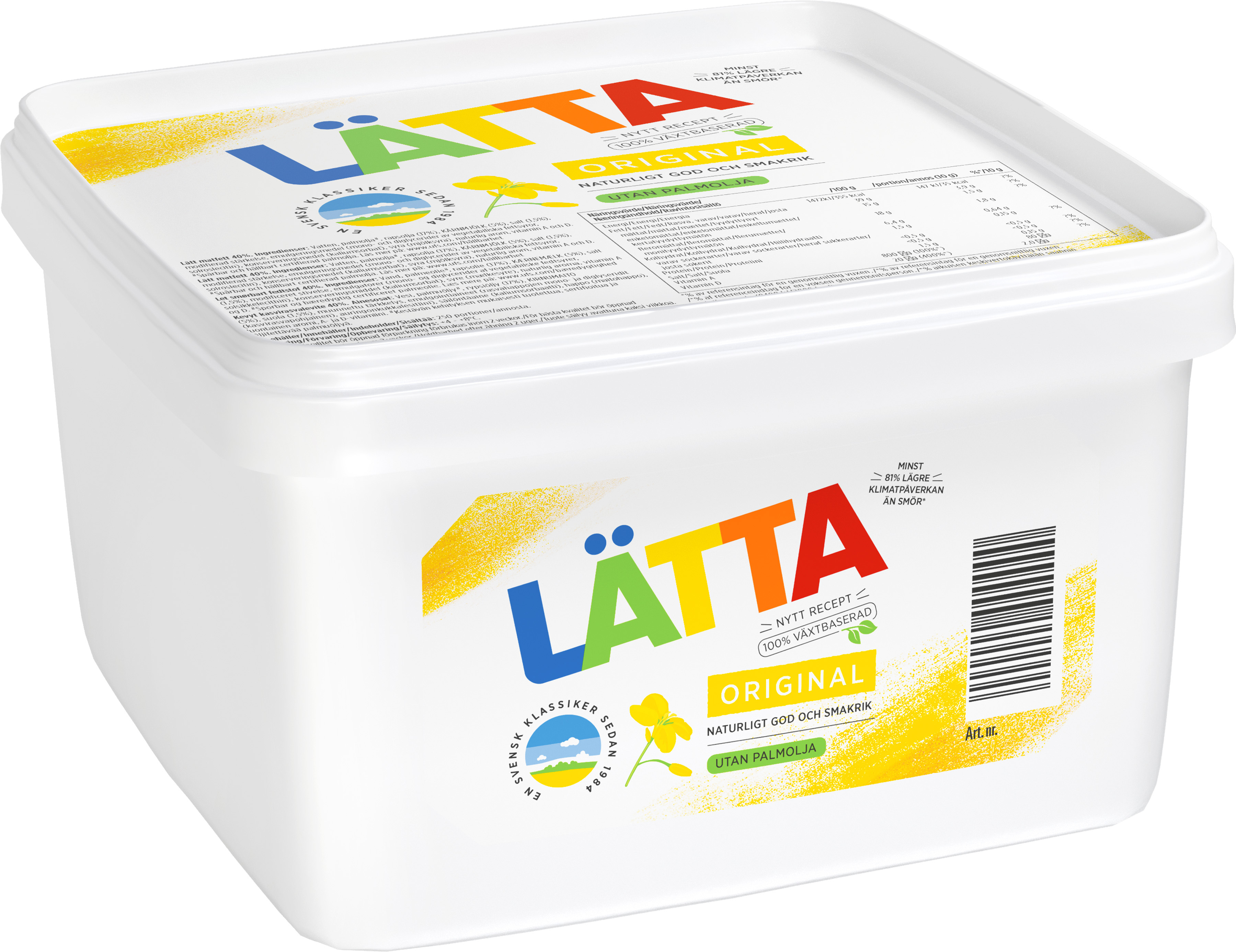 Lätta Original Lättmargarin 39%
