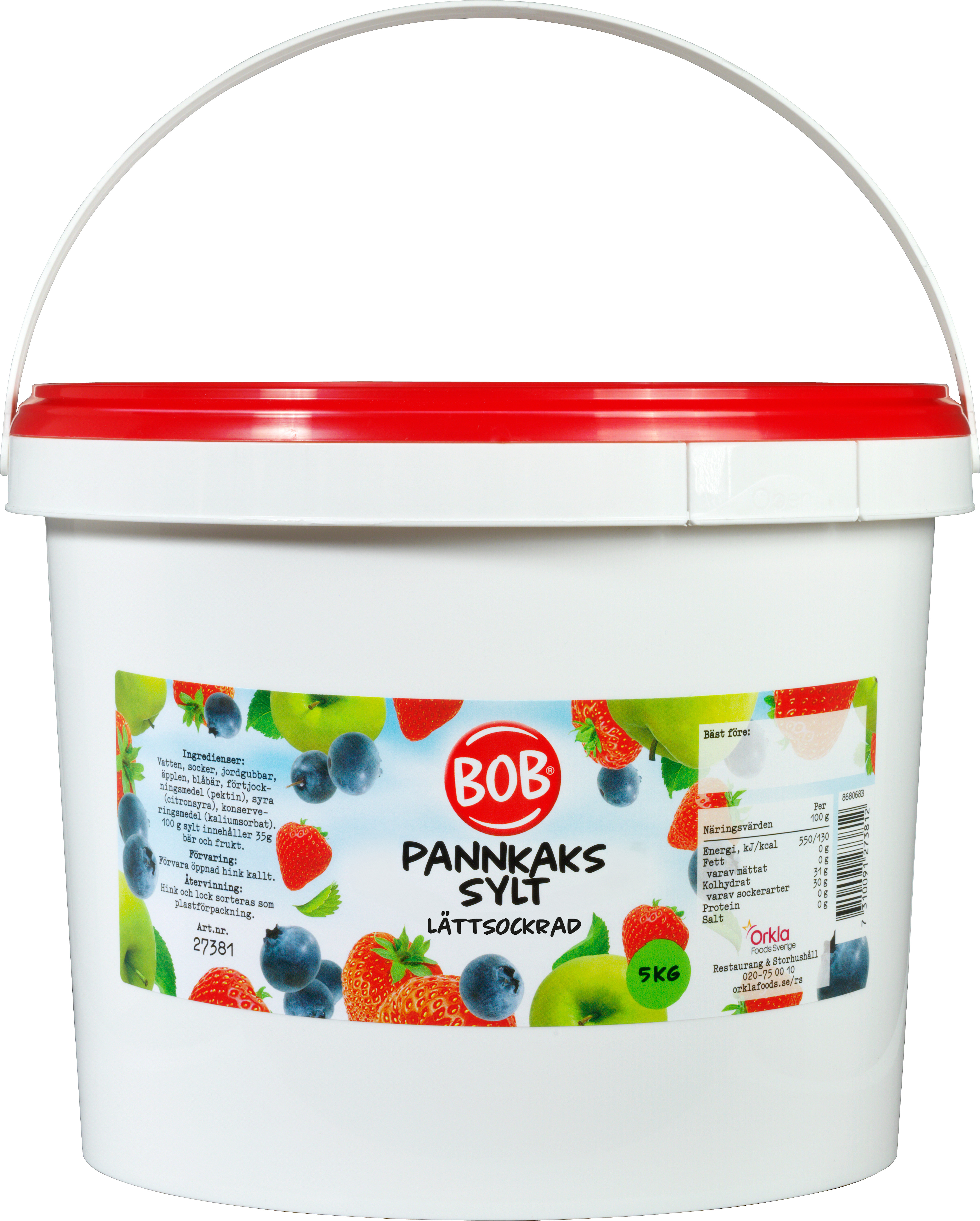 Pannkakssylt Lättsockrad