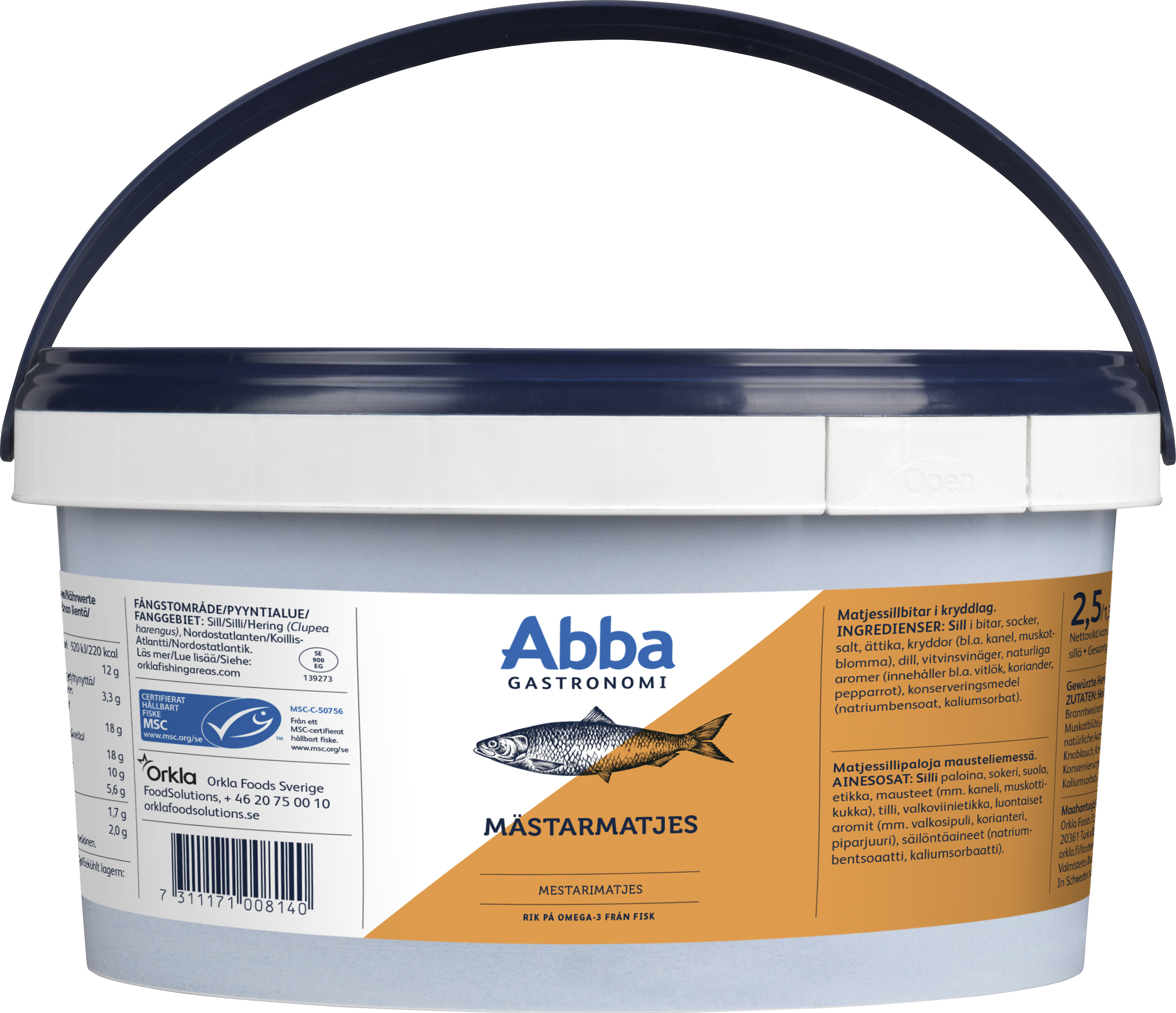 Matjessill i Bit MSC