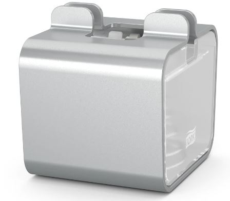 Dispenser N10 12,1x14,4x13,8cm 
Aluminium/Grå  Xpressnap Snack