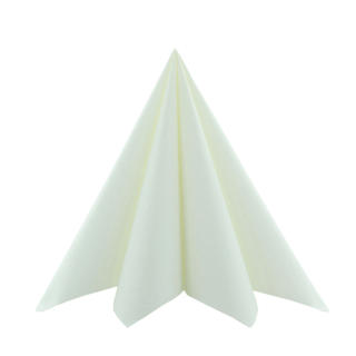 Servett Airlaid 48x48cm Vit