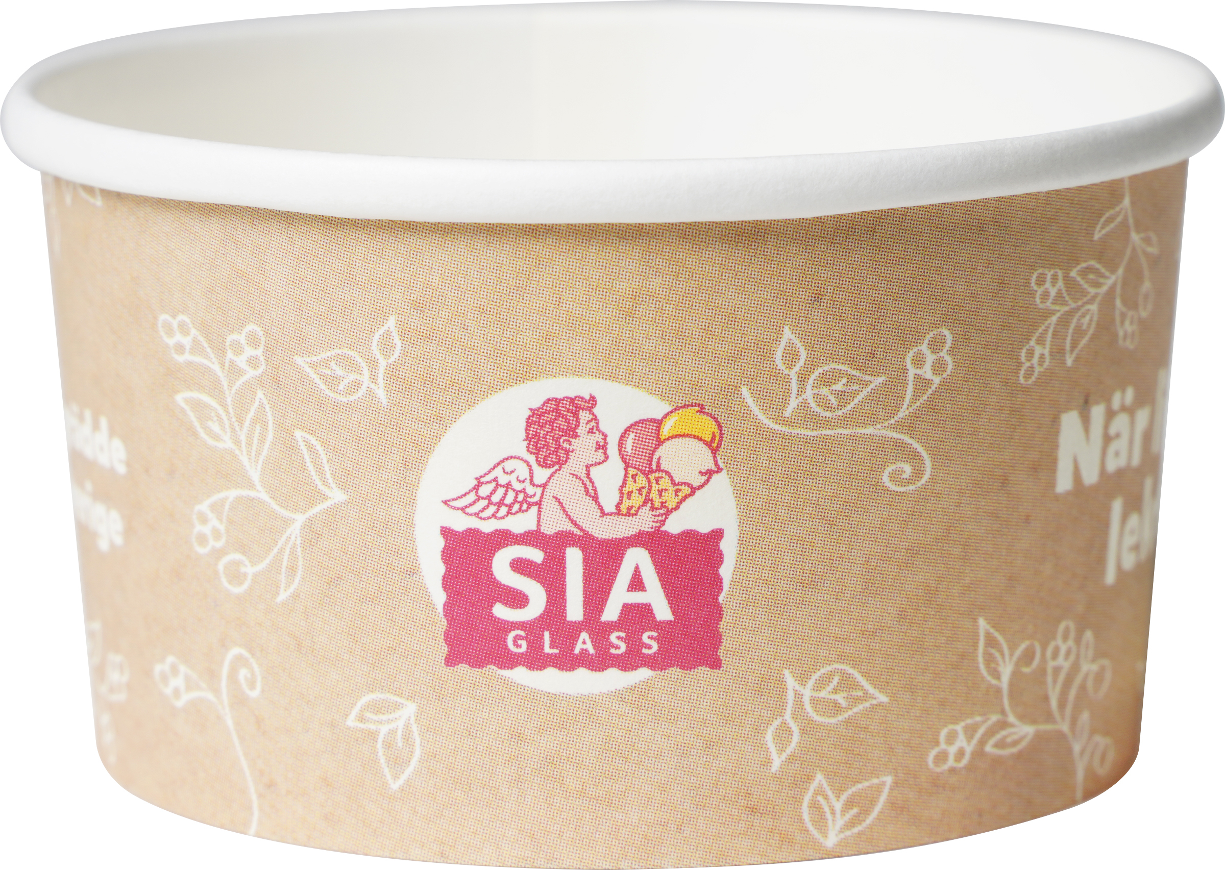 Glassbägare Papper 160ml SIA