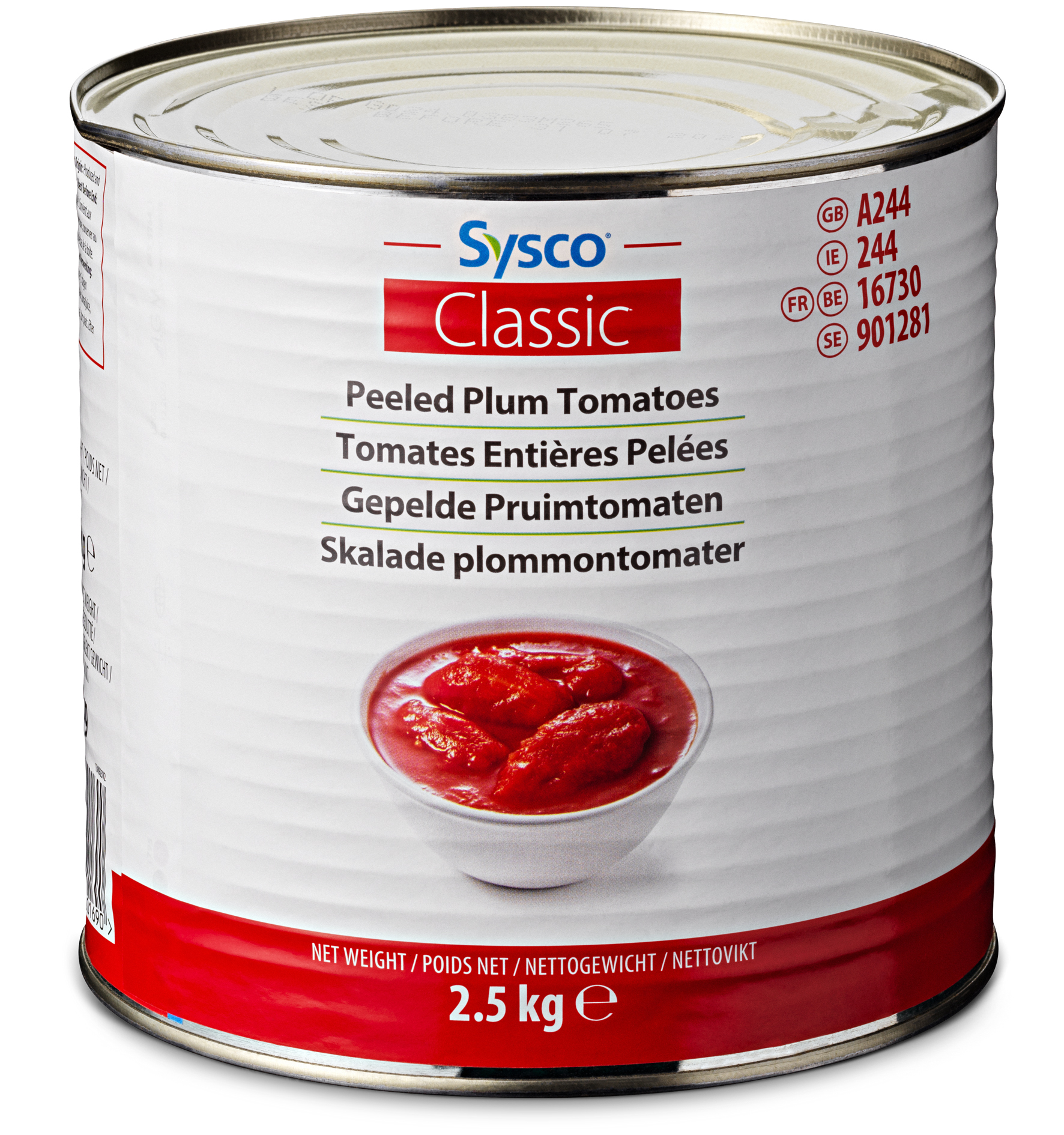 Hela Tomater Skalade