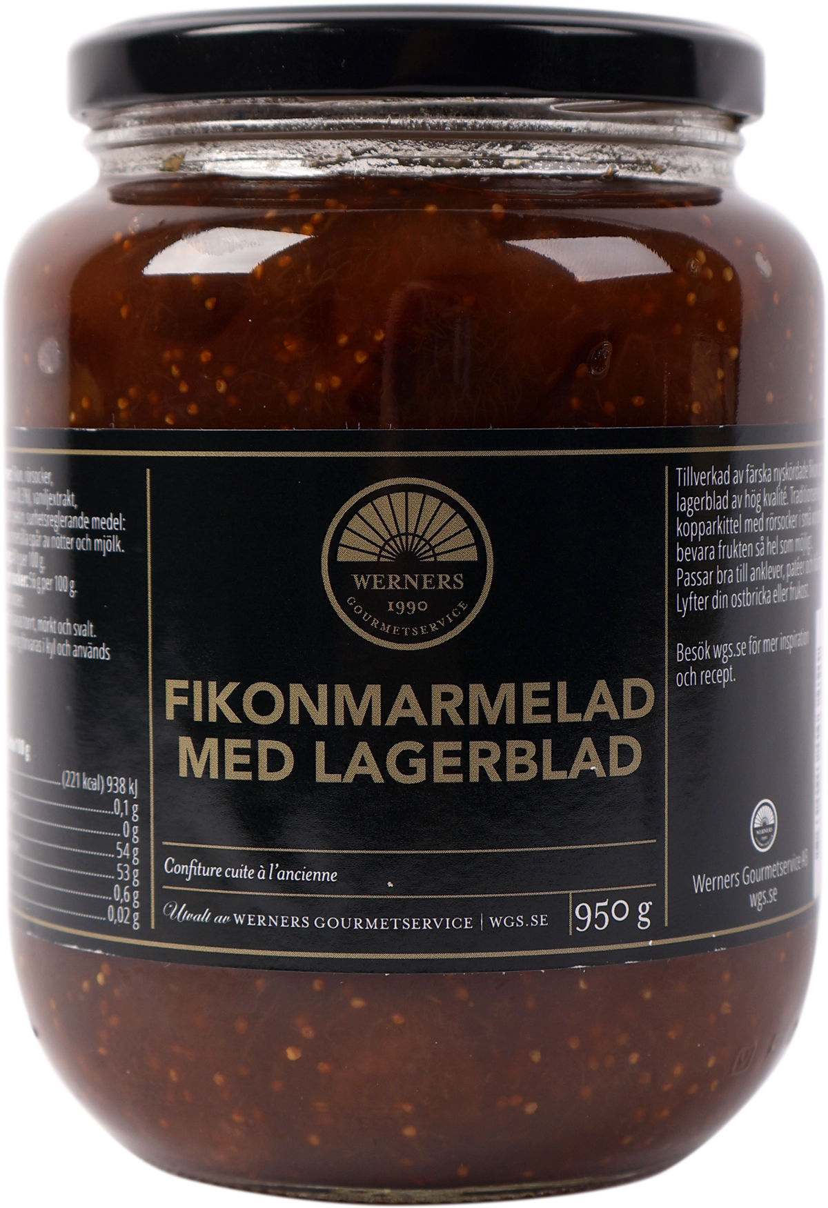 Fikonmarmelad med Lagerblad