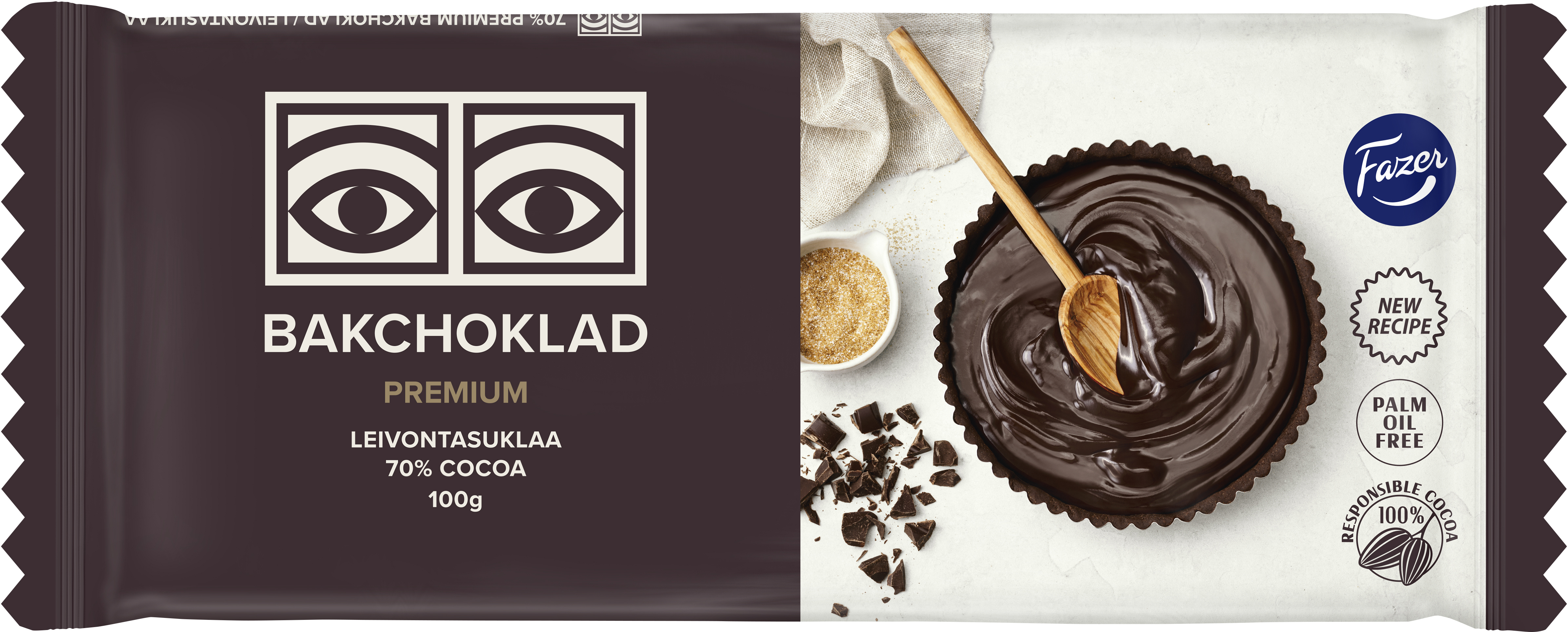 Bakchoklad Mörk Premium 70%