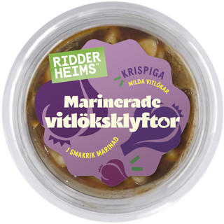 Vitlöksklyftor Marinerade