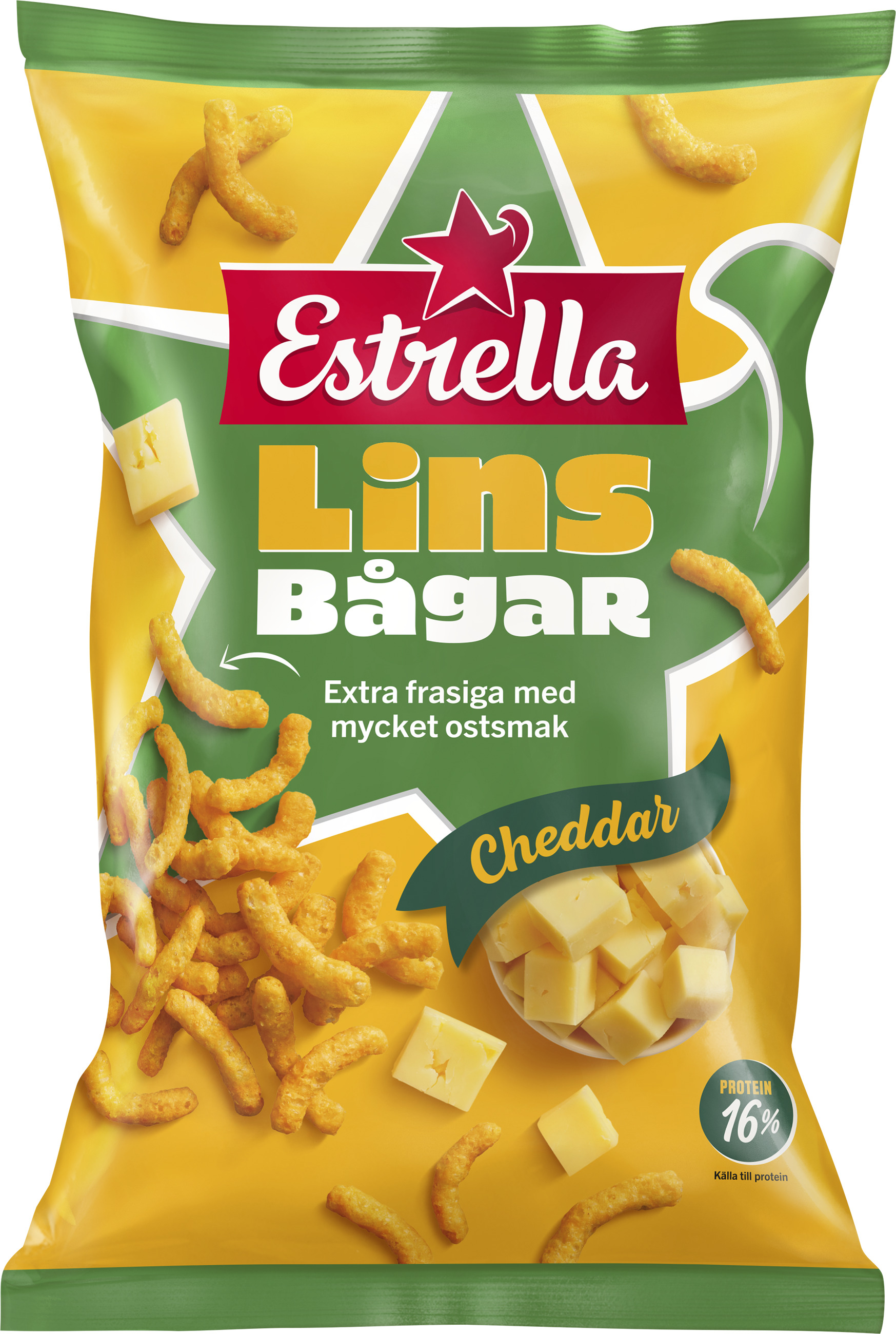 Linsbågar Cheddar
