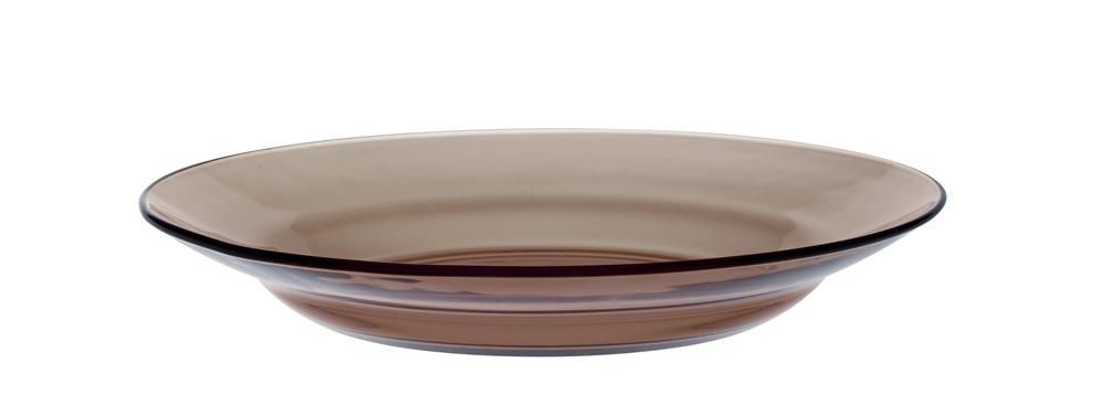 Lys Tallrik Djup Sepia Ø23cm