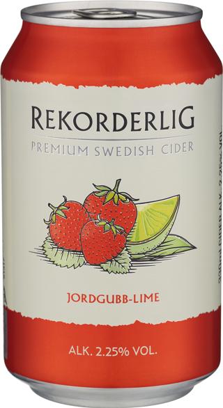 Cider Jordgubb och Lime 2,25% BRK