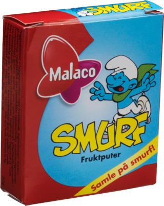 Smurfarnas Tablettask med Fruktsmak