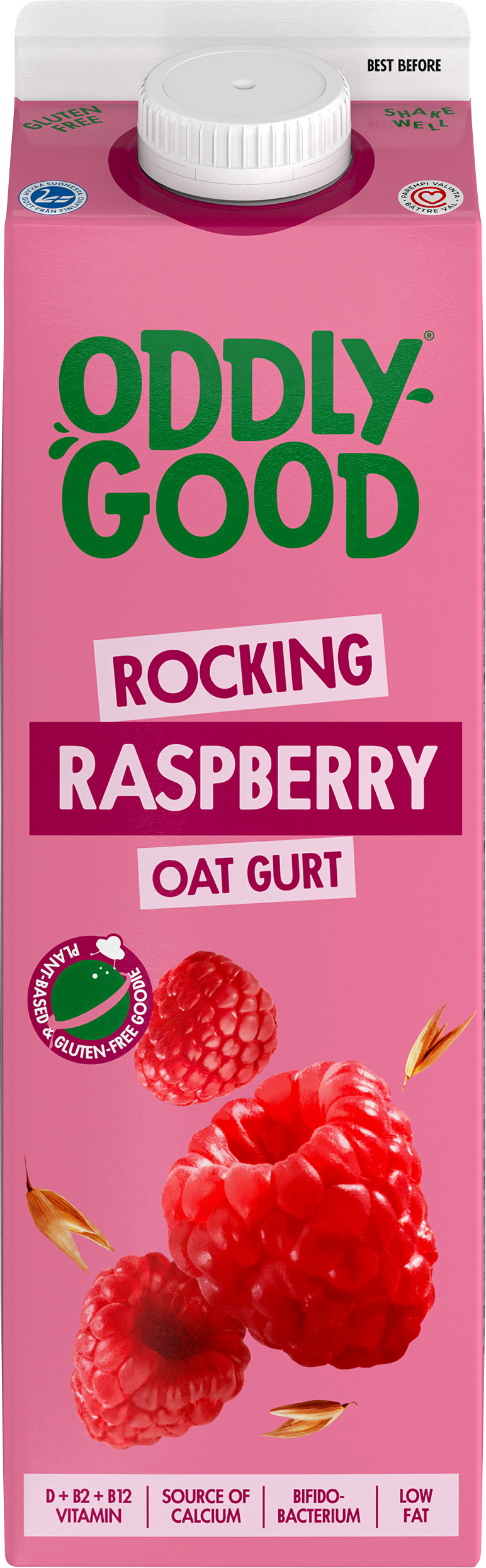 Havrebaserad Gurt Hallon 1,4%