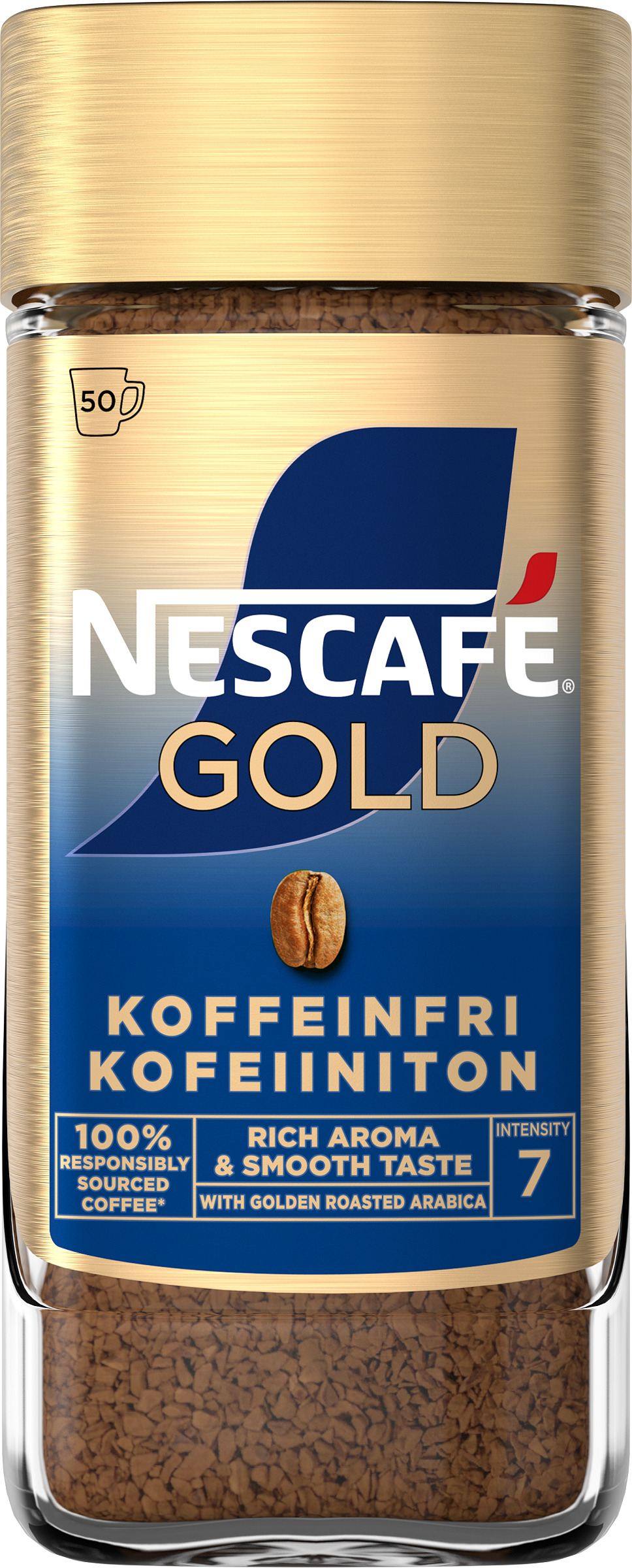 Nescafe Gold Mellanrost Koffeinfri