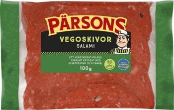 Vegoskivor Salami