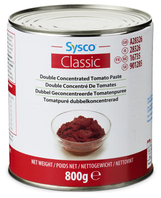 Tomatpuré Dubbelkoncentrerad