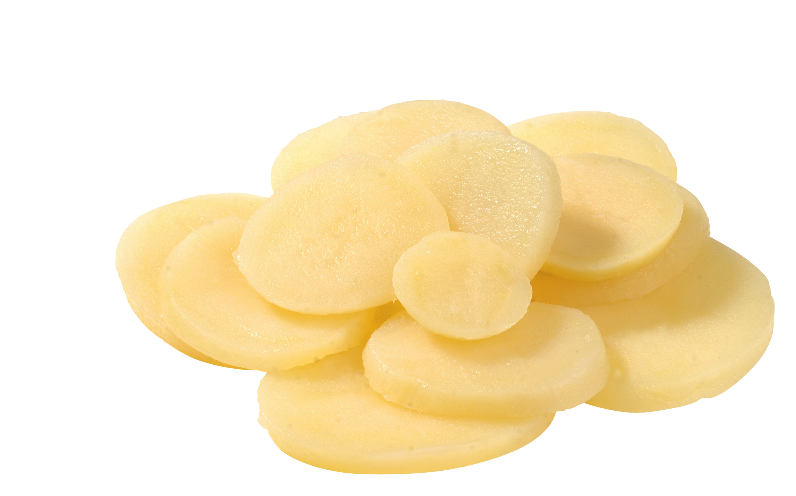 Minutpotatis Skivad Förkokt