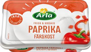 Färskost paprika 23%