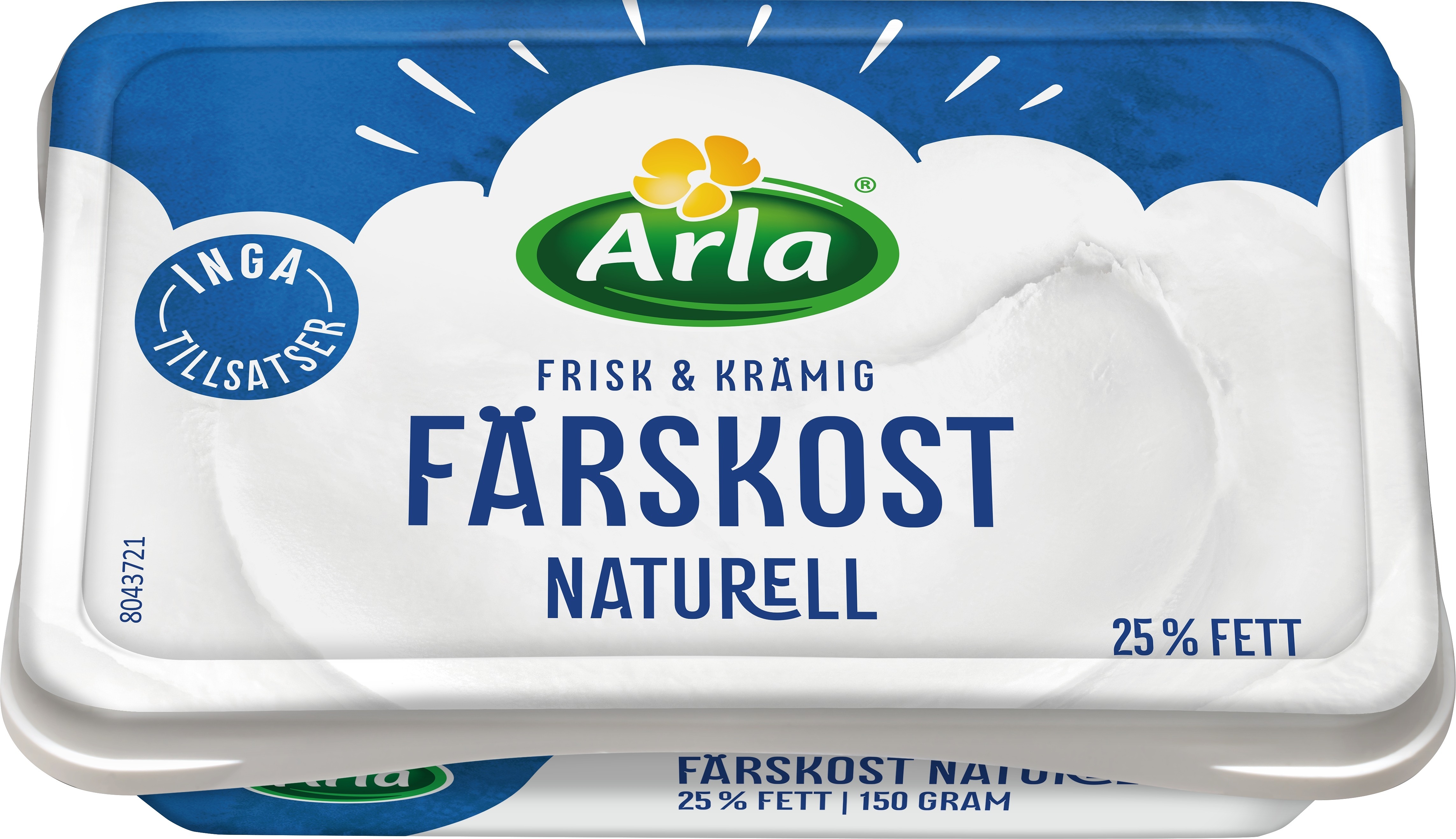 Färskost naturell 25%