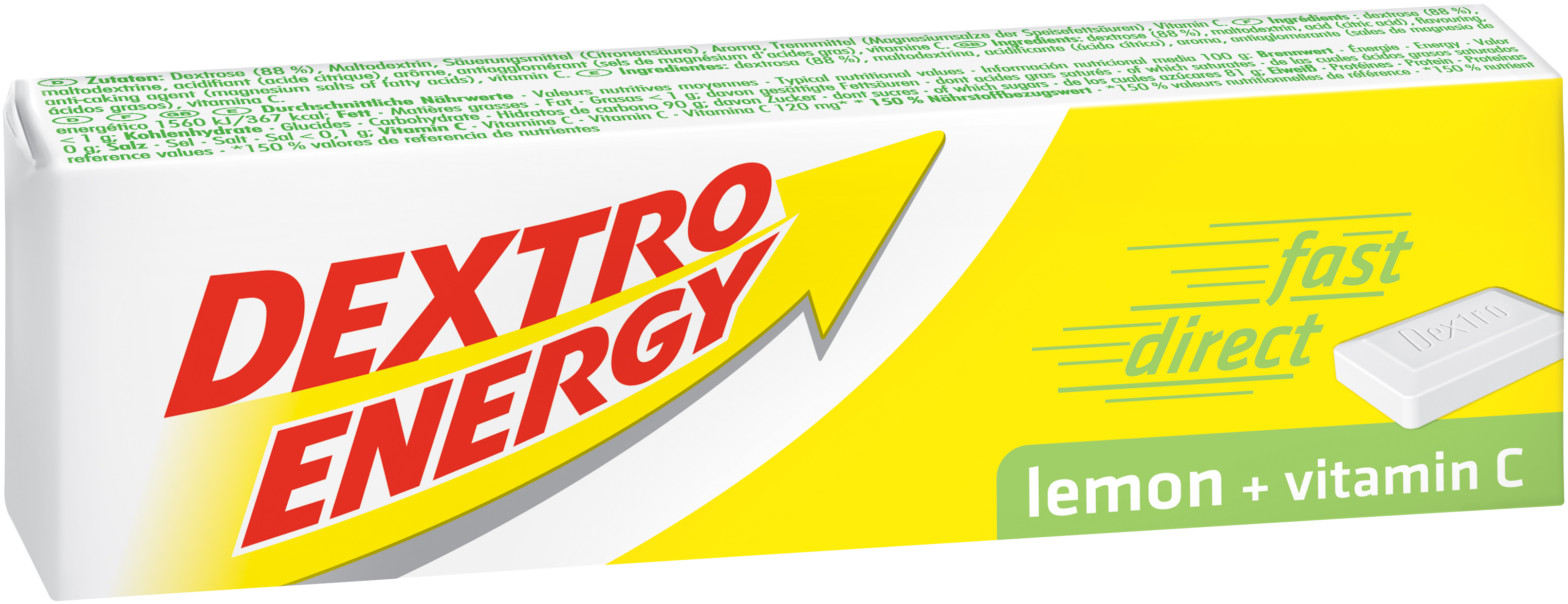 Dextro Energy Lemon Sticks