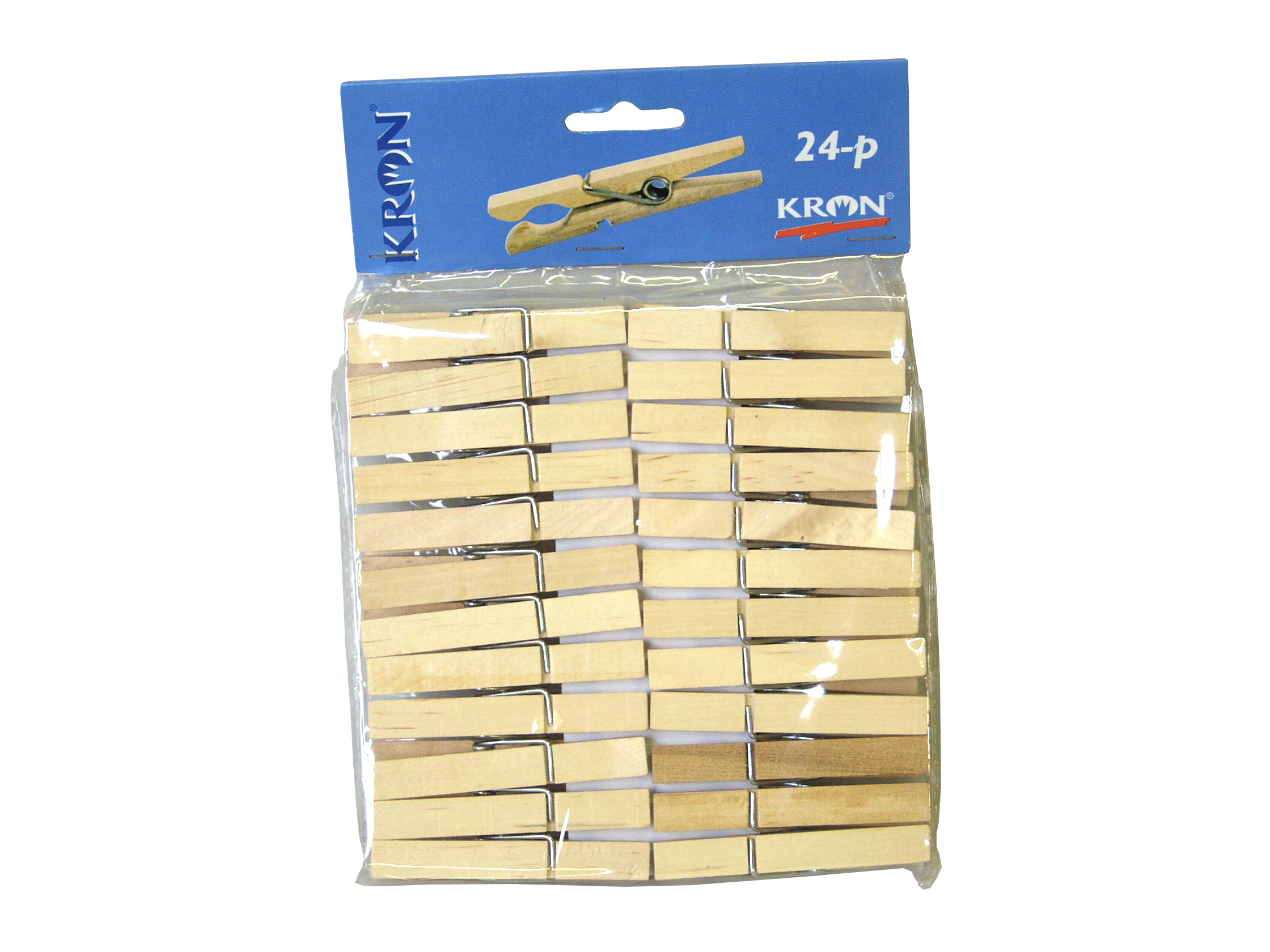 Klädnypa Trä 24-pack