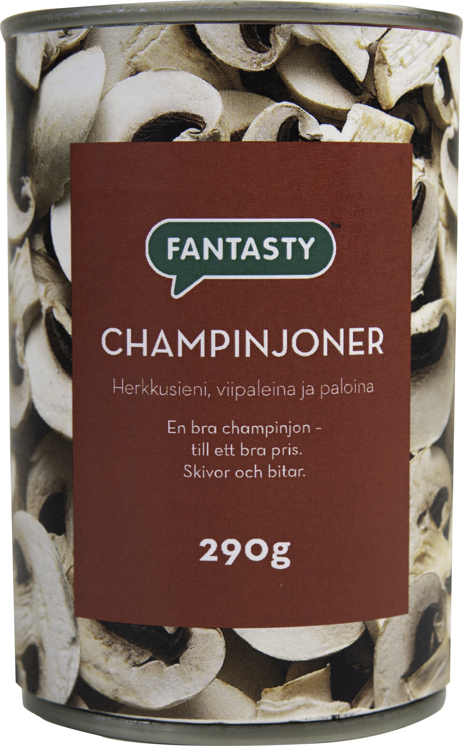 Champinjoner i Skivor och Bitar