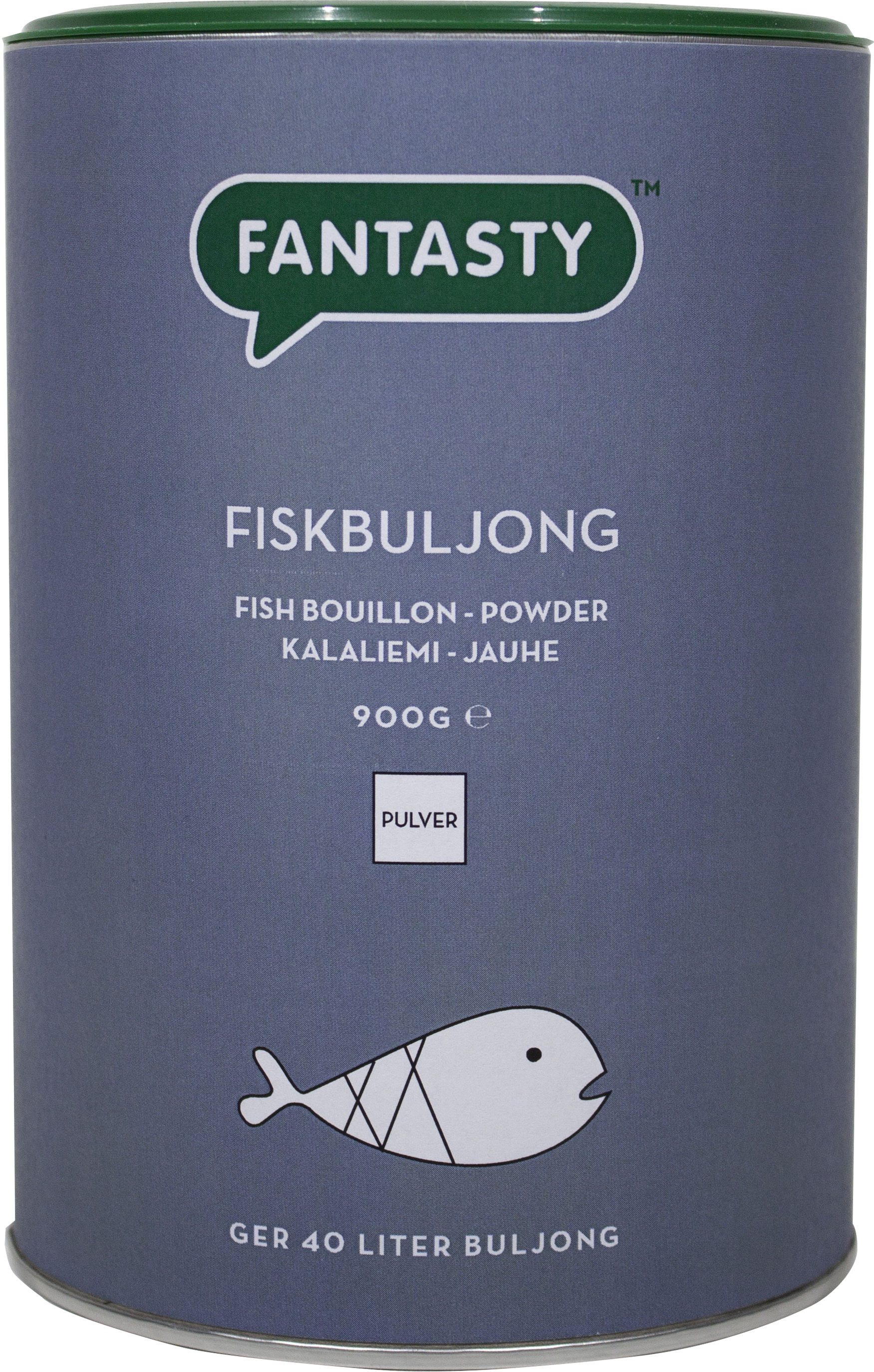 Fiskbuljong Pulver 0,66% Salt