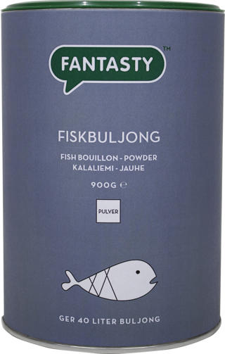 Fiskbuljong Pulver 0,66% Salt