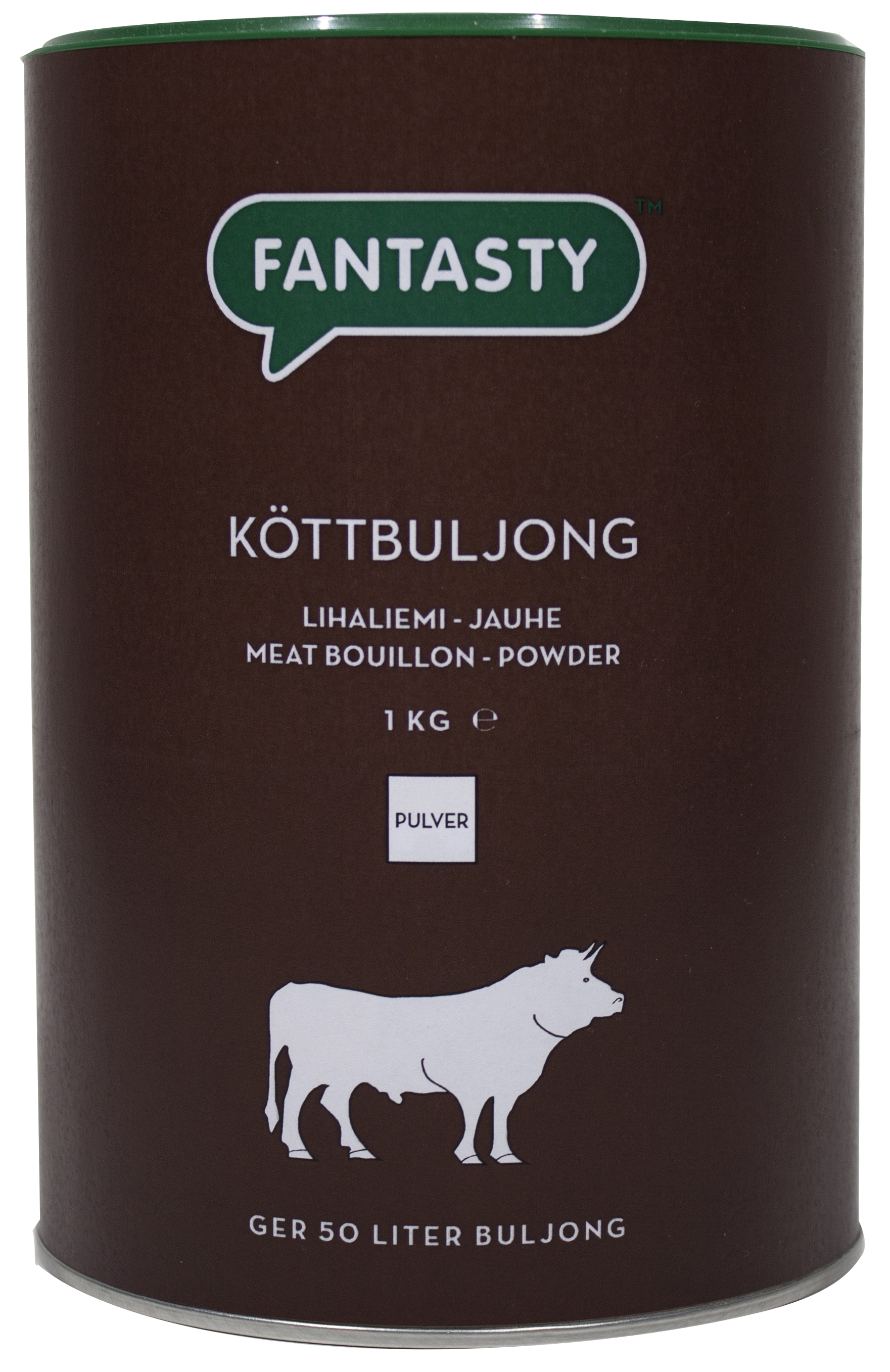 Köttbuljong pulver 1,07% Salt