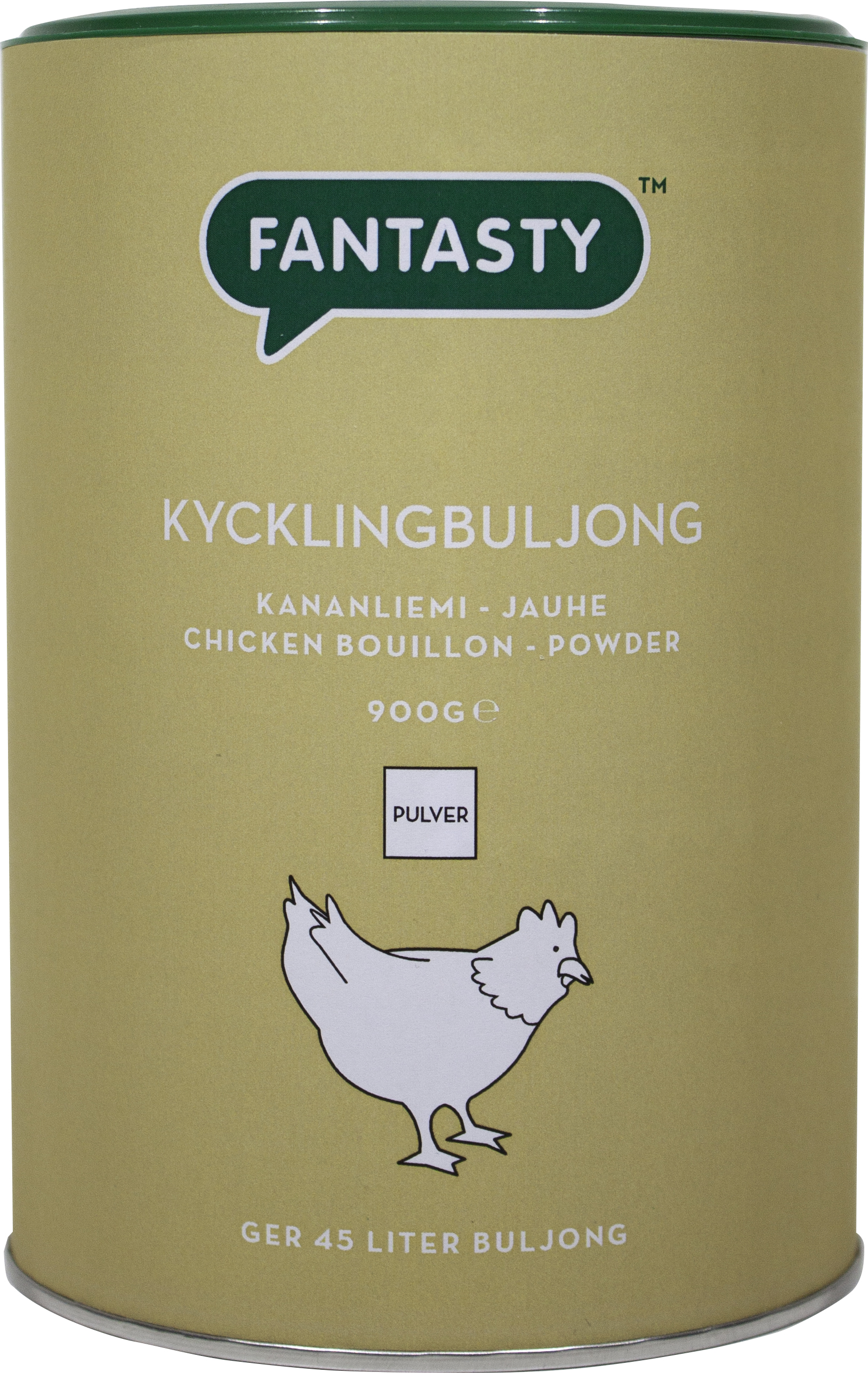 Höns kKckling Buljong Pulver 0,9% salt