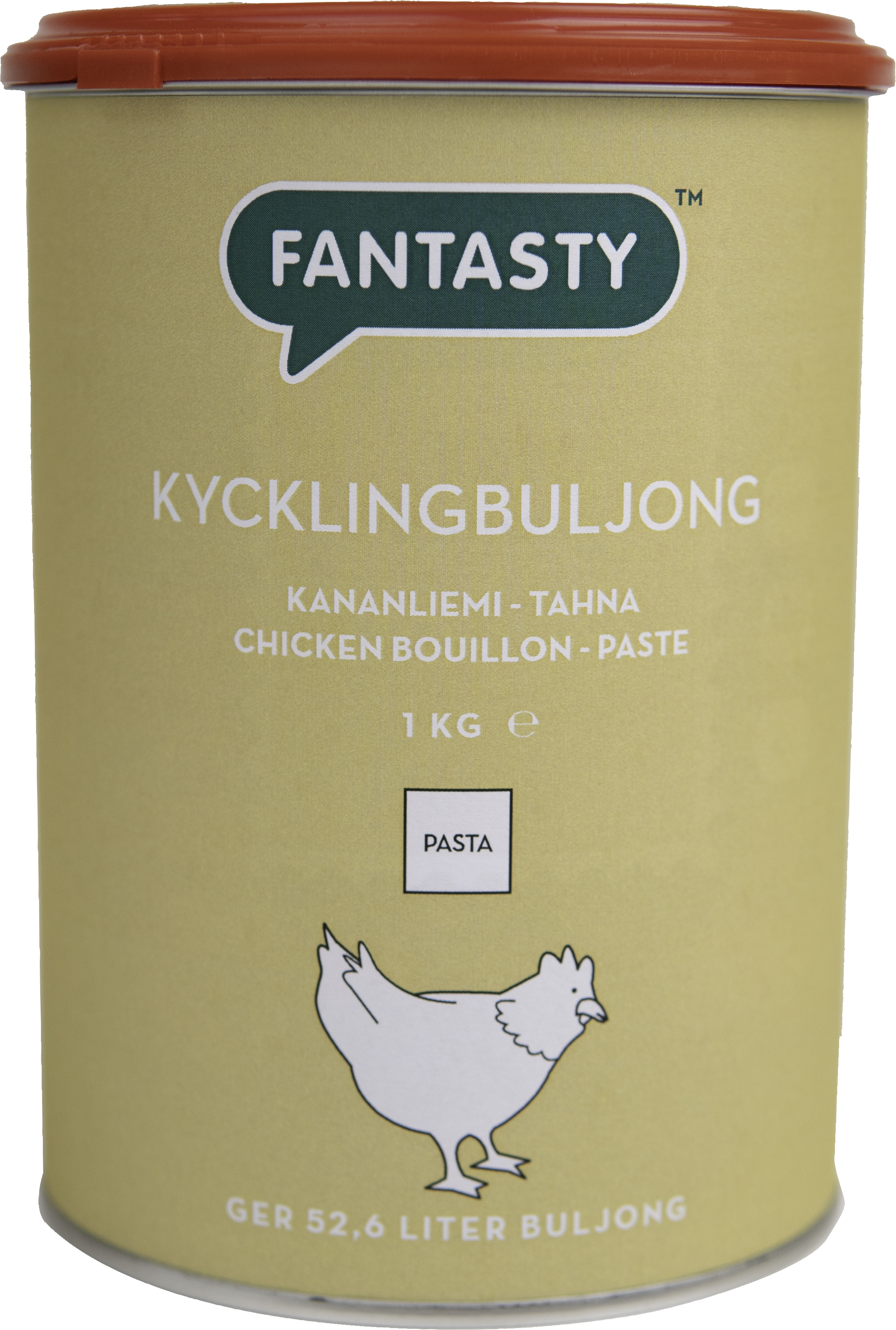 Hönsbuljong Pasta 0,99% Salt