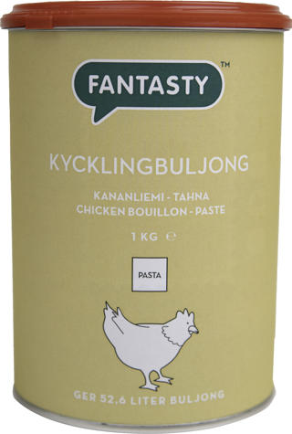 Hönsbuljong Pasta 0,99% Salt
