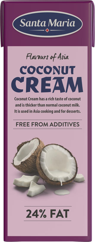Kokosgrädde 24%