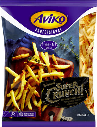 Pommes Super Crunch Med Skal 9,5 mm