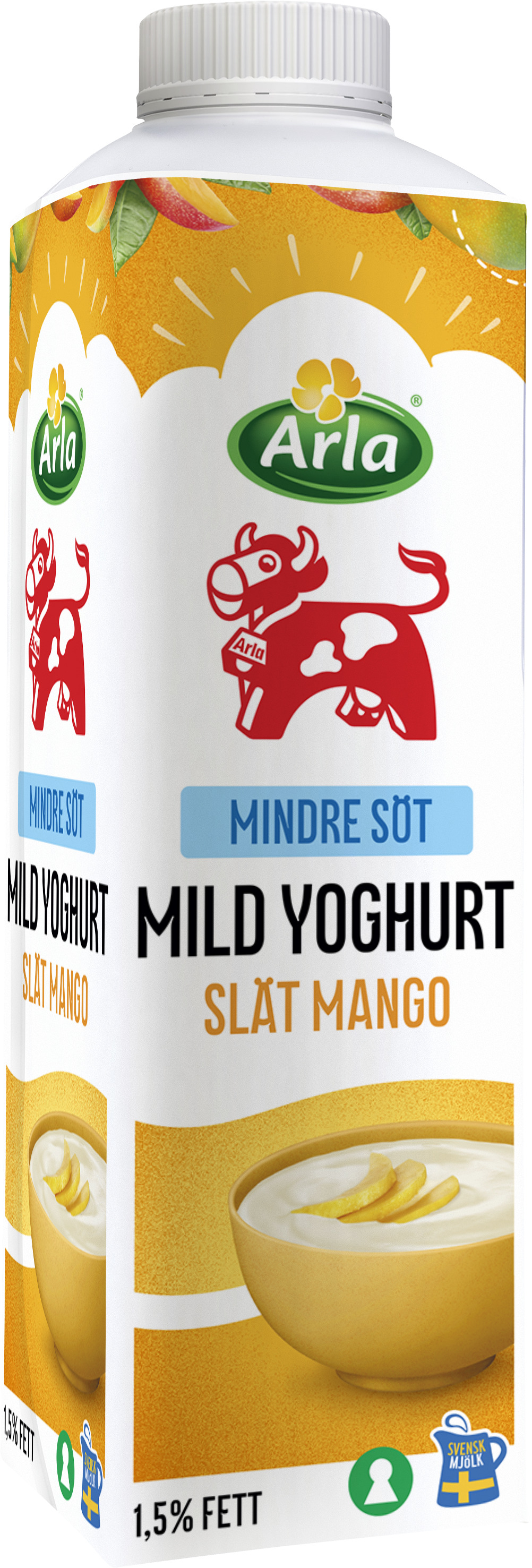 Yoghurt Mango 1,5% Lättsockrad