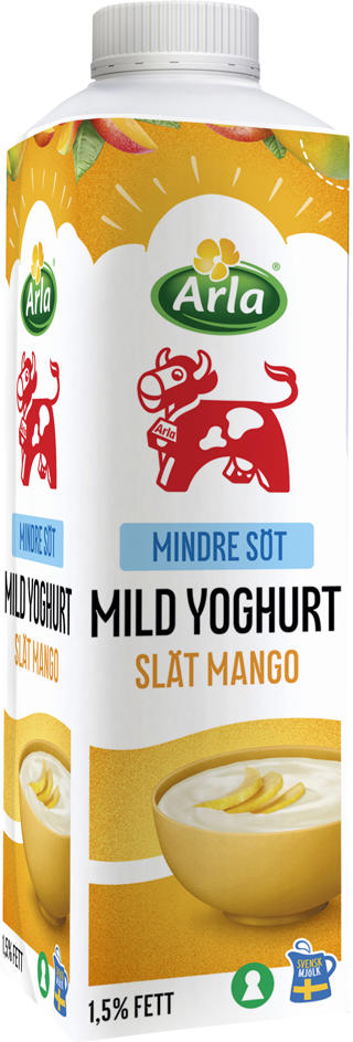 Yoghurt Mango 1,5% Lättsockrad