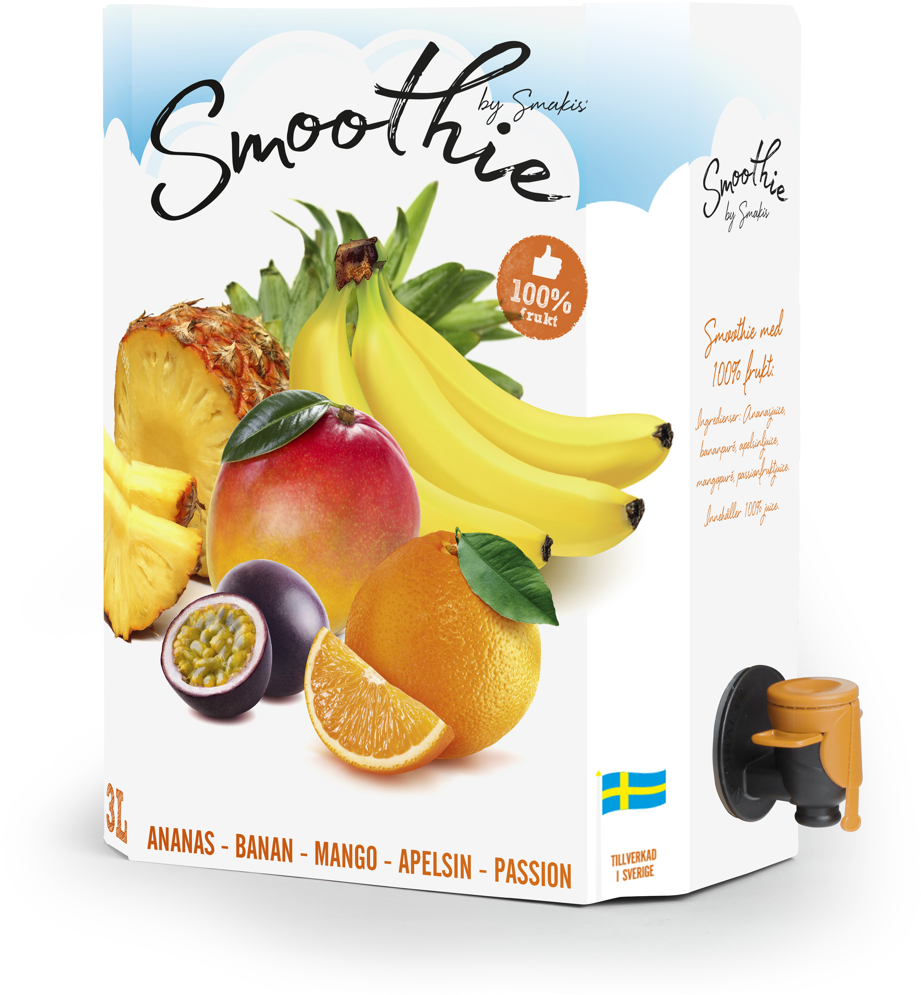 Smakis Smoothie Tropisk Bag in Box