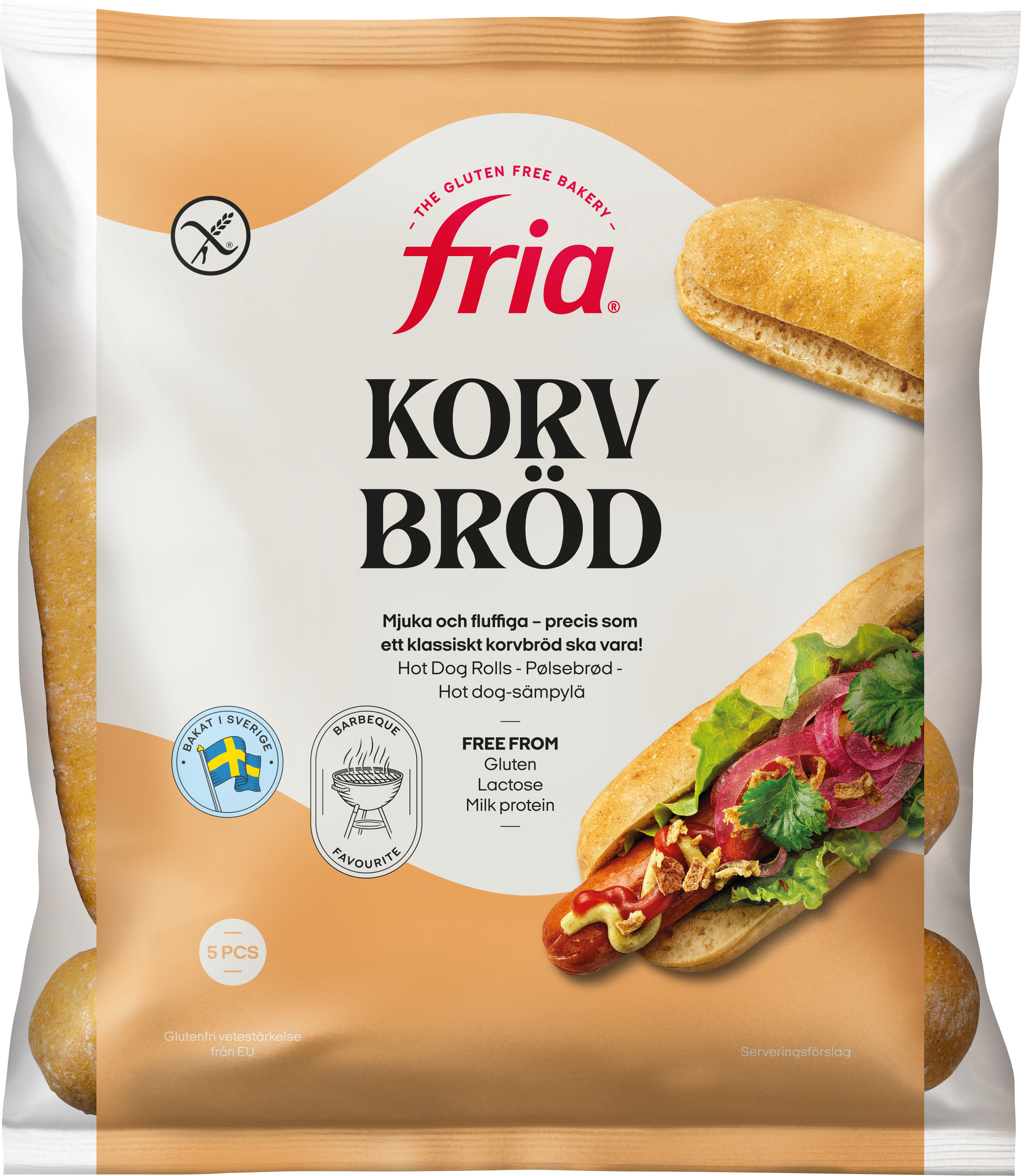 Korvbröd 42g Glutenfri Laktosfri