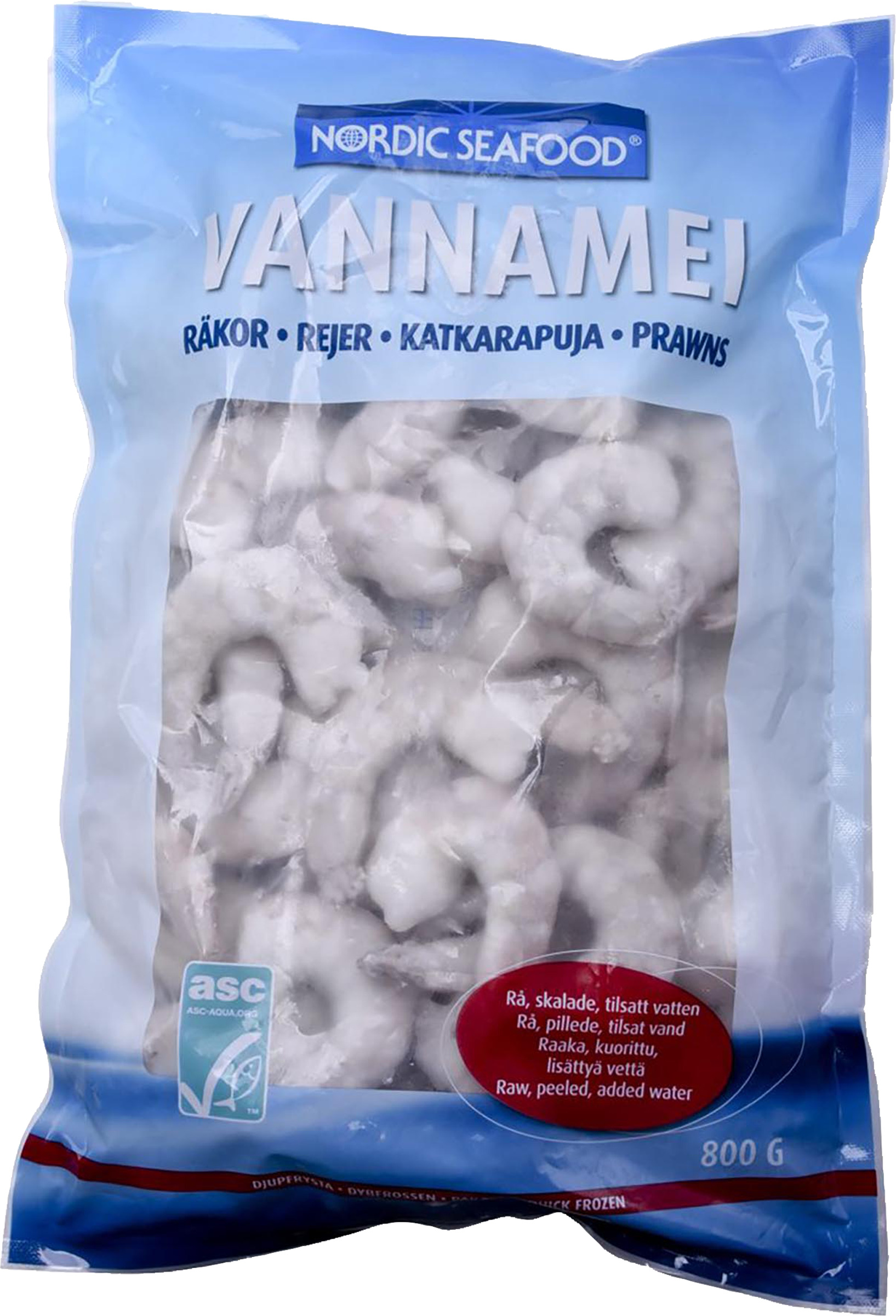 Vannameiräkor 31-40/lb PND ASC