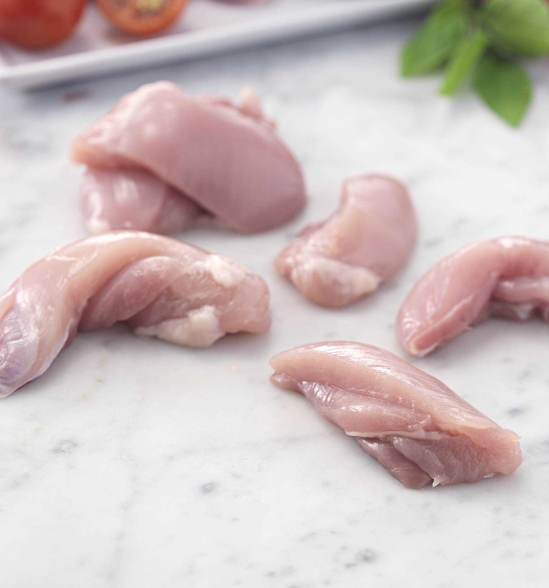 Kycklinglårfilé Strimlad 24mm
