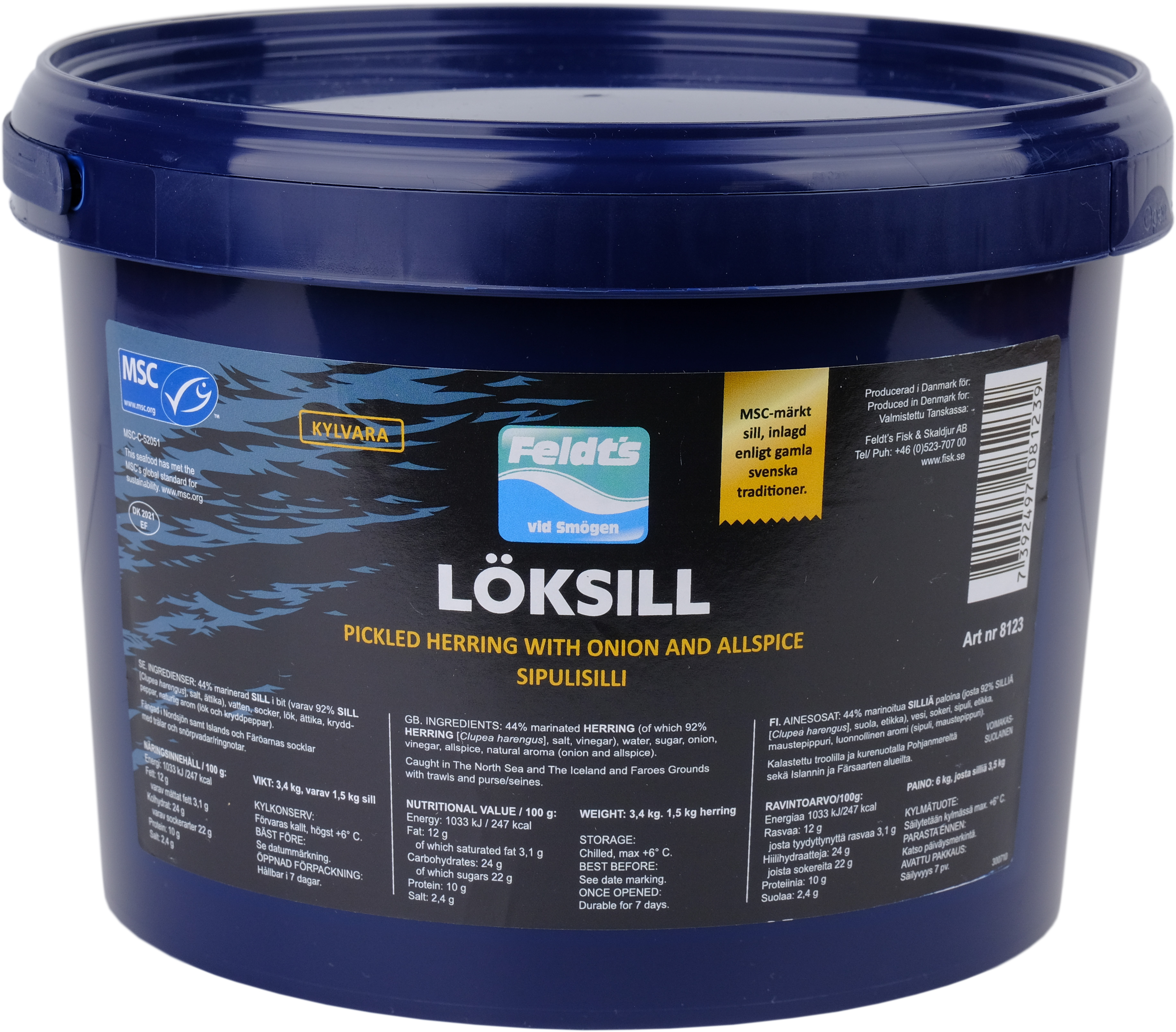 Löksill i Bit MSC