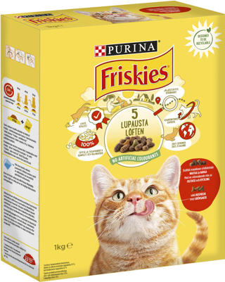 Torrfoder till katt: Oxkött Kyckling Lever