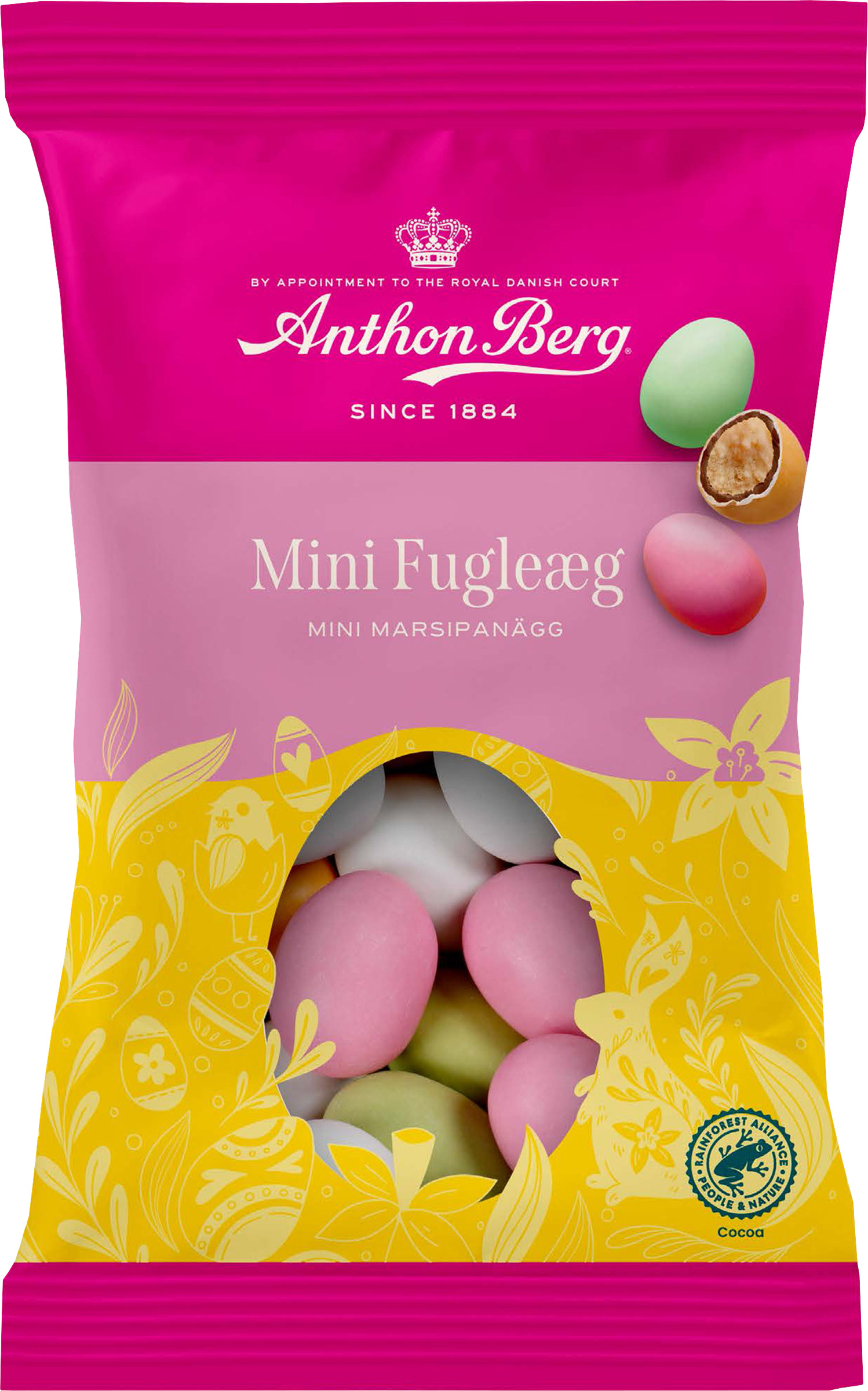 Chokladdragéer Marsipanägg Mini